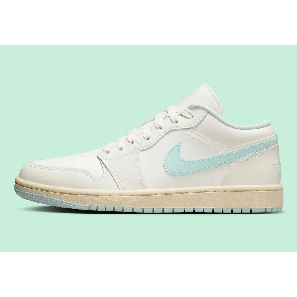 Size 7 - [NEW] Women's Air Jordan 1 Low Shoes 'Sail' DC0774-134